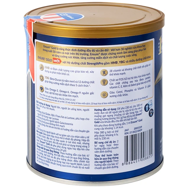 Sữa Ensure Gold 380g