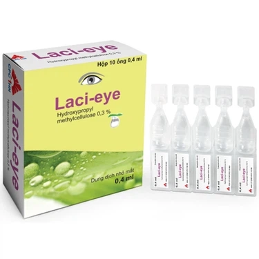 Dung dịch nhỏ mắt Laci-eye CPC1 (Hộp 20 ống)