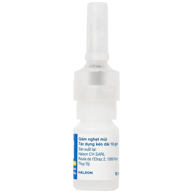 Thuốc xịt mũi Otrivin 0.05% GSK giảm triệu chứng nghẹt mũi, viêm mũi dị ứng (10ml)