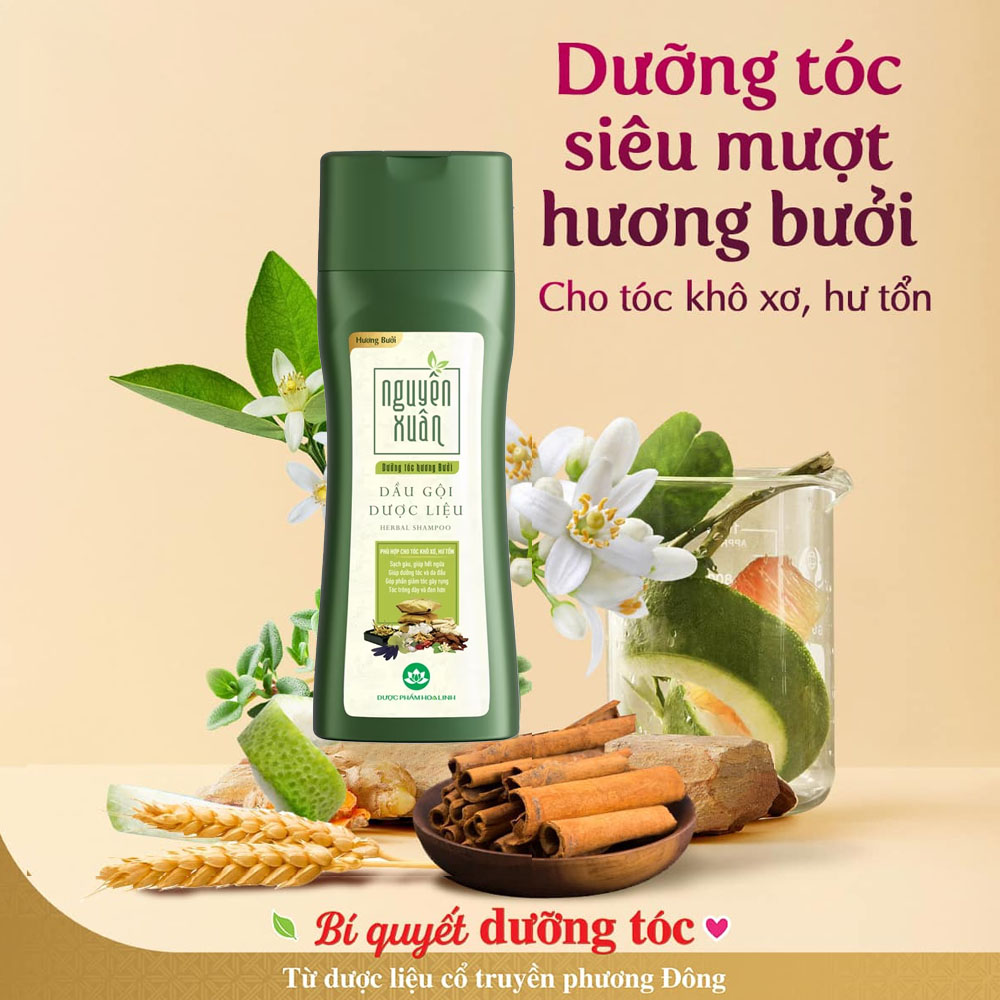 Dầu gội dược liệu Nguyên Xuân - Hương Bưởi 250ml