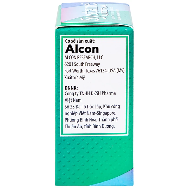 Thuốc nhỏ mắt Systane Ultra Alcon giảm các chứng rát và kích ứng do khô mắt (5ml