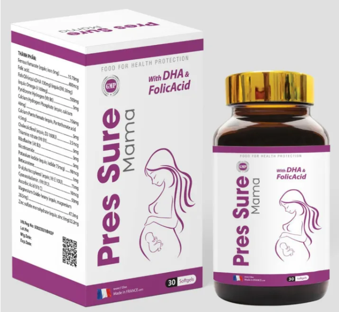 Pres Sure Mama Eric Favre (Hộp 1 lọ x 30 viên)