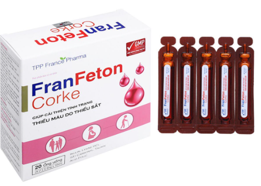 Fran Feton TPP-France (Hộp 20 ống x 10ml)