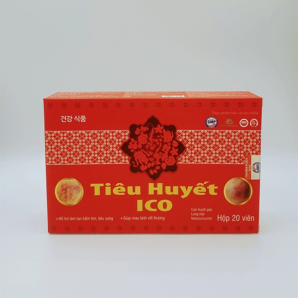 Tiêu huyết Ico (Hộp 2 vỉ x 10 viên)