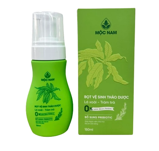 Bọt vệ sinh thảo dược Lá Xoài - Tràm Trà (150ml)