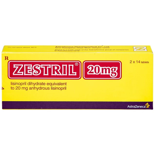 Zestril 20mg AstraZeneca (H/28v)