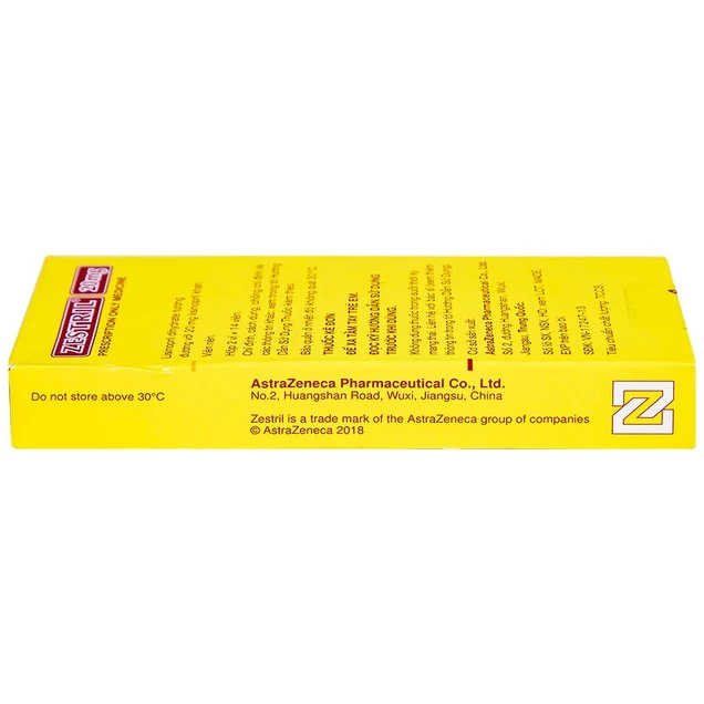 Zestril 20mg AstraZeneca (H/28v)