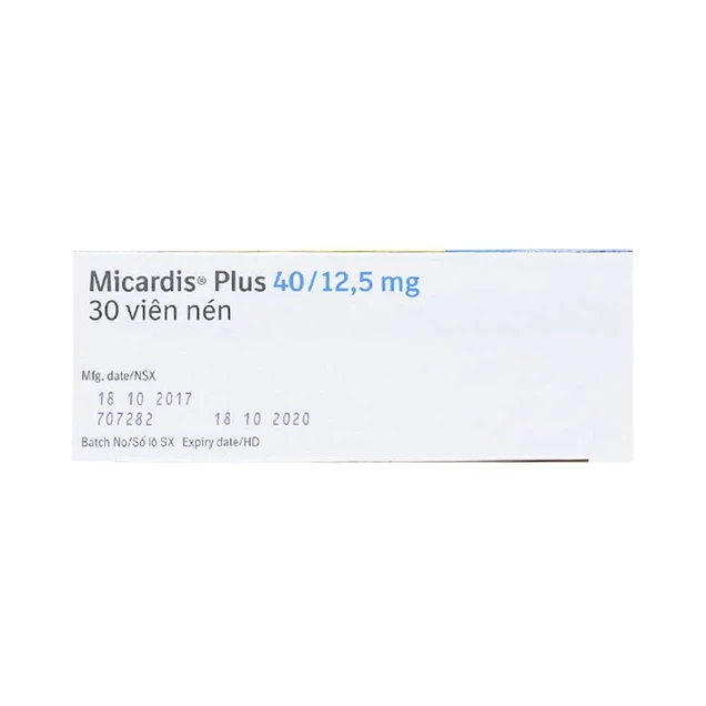 Micardis Plus 40mg/12.5mg, Boehringer (H/30v)