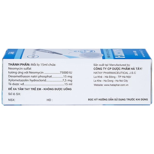 Thuốc xịt mũi Coldi-B Nam Hà giảm ngạt mũi do cảm lạnh, viêm mũi dị ứng, viêm xoang (15ml)