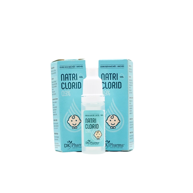 Natriclorid 0,9% DK Pharma (Hộp 1 lọ x 10ml)