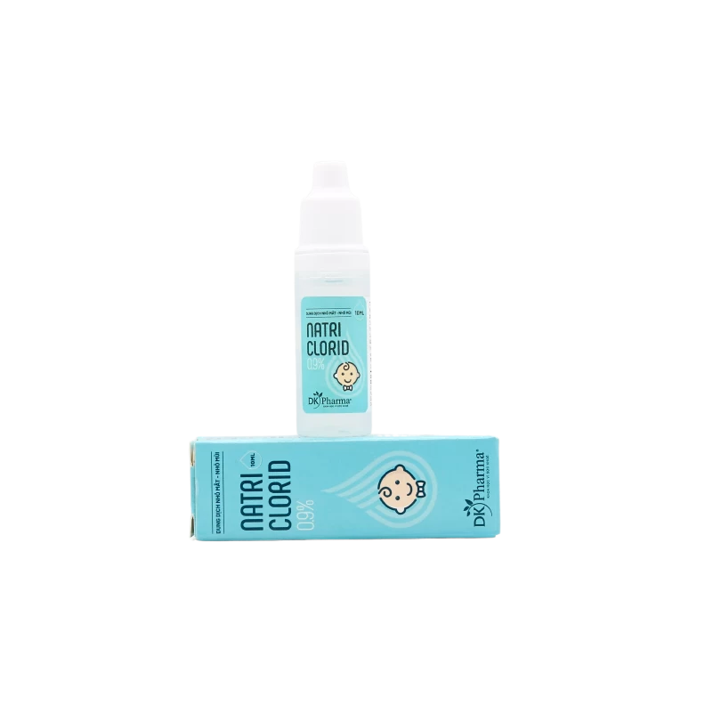 Natriclorid 0,9% DK Pharma (Hộp 1 lọ x 10ml)