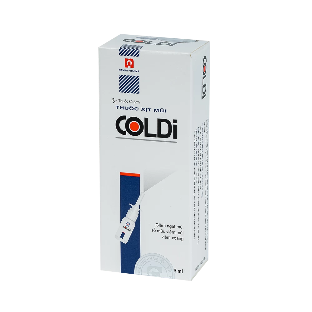Thuốc xịt mũi Coldi 15ml Nam hà