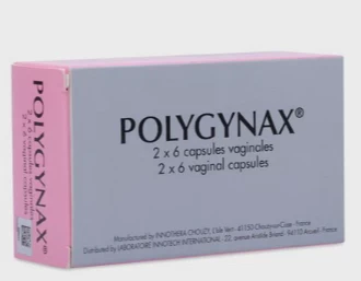 Viên đặt âm đạo Polygynax điều trị viêm âm đạo (2 vỉ x 6 viên)