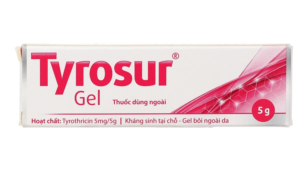 Gel bôi ngoài da Tyrosur Engelhard điều trị và phòng ngừa nhiễm khuẩn (5g)