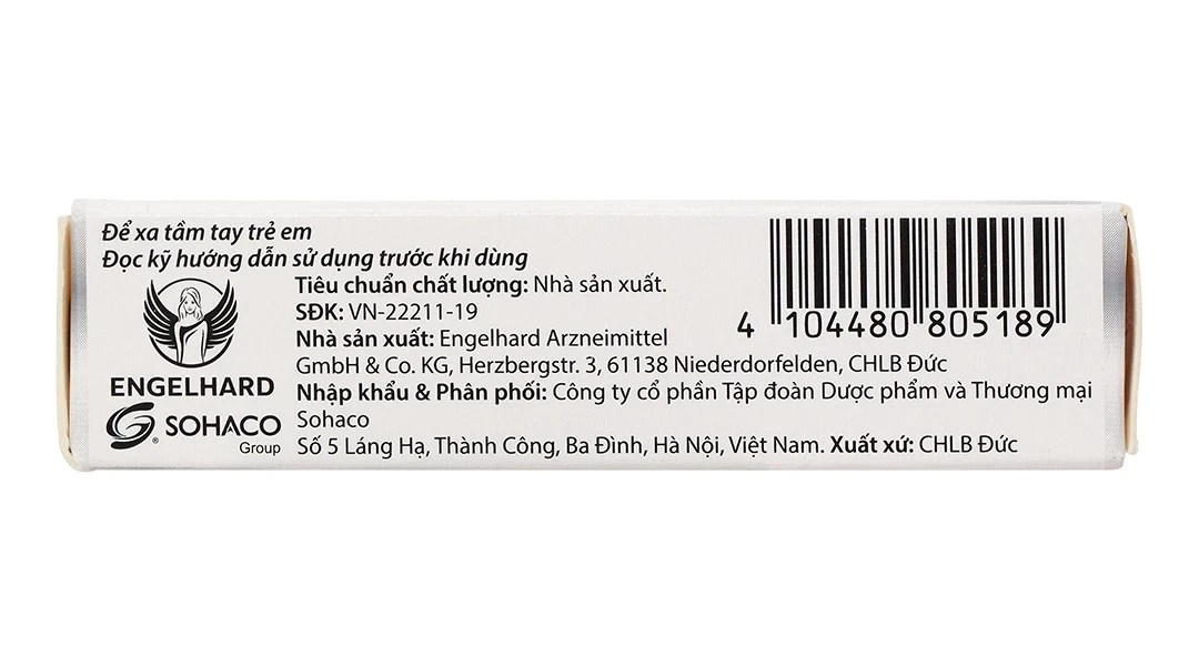 Gel bôi ngoài da Tyrosur Engelhard điều trị và phòng ngừa nhiễm khuẩn (5g)