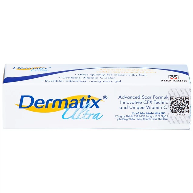 Gel Dermatix Ultra cải thiện hiệu quả sẹo lồi và sẹo phì đại (7g)