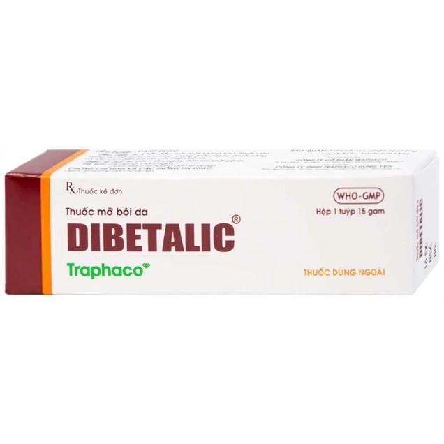 Thuốc Dibetalic Traphaco điều trị các bệnh ngoài da (15g)