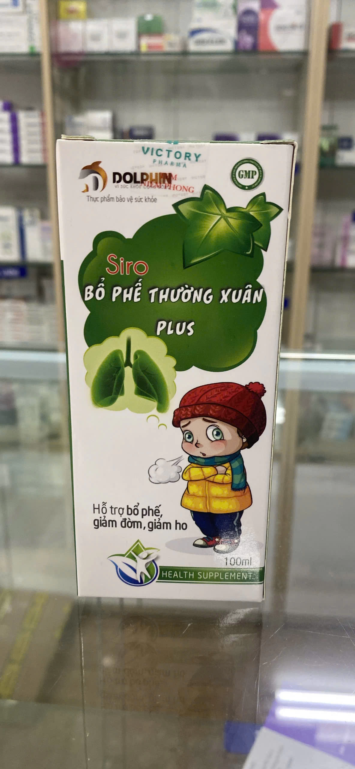 Siro Thường Xuân hỗ trợ giảm ho,loãng đàm,bổ phế dùng được cho trẻ từ 6 tháng (Chai 100ml)