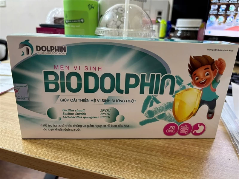 Men vi sinh BioDolphin - Hỗ trợ bổ sung lợi khuẩn