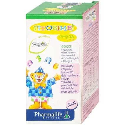 Siro hỗ trợ phát triển não của trẻ Fitobimbi Omega Junior (30ml)