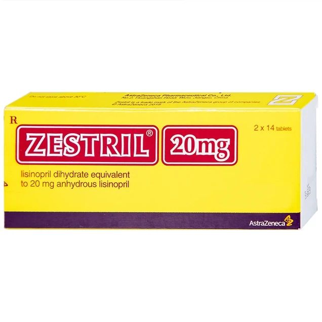 Zestril 20mg AstraZeneca (H/28v)