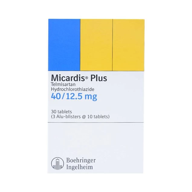 Micardis Plus 40mg/12.5mg, Boehringer (H/30v)