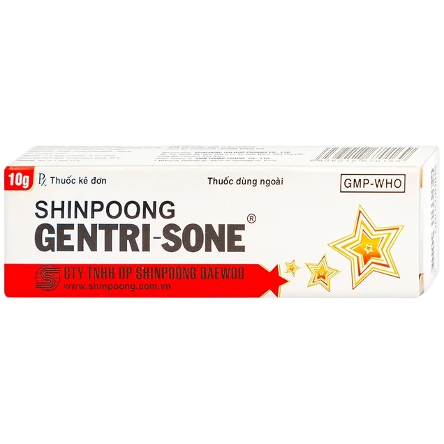 Kem Gentrisone ShinPoong Deawoo điều trị nấm da, giảm viêm ngứa da (10g)
