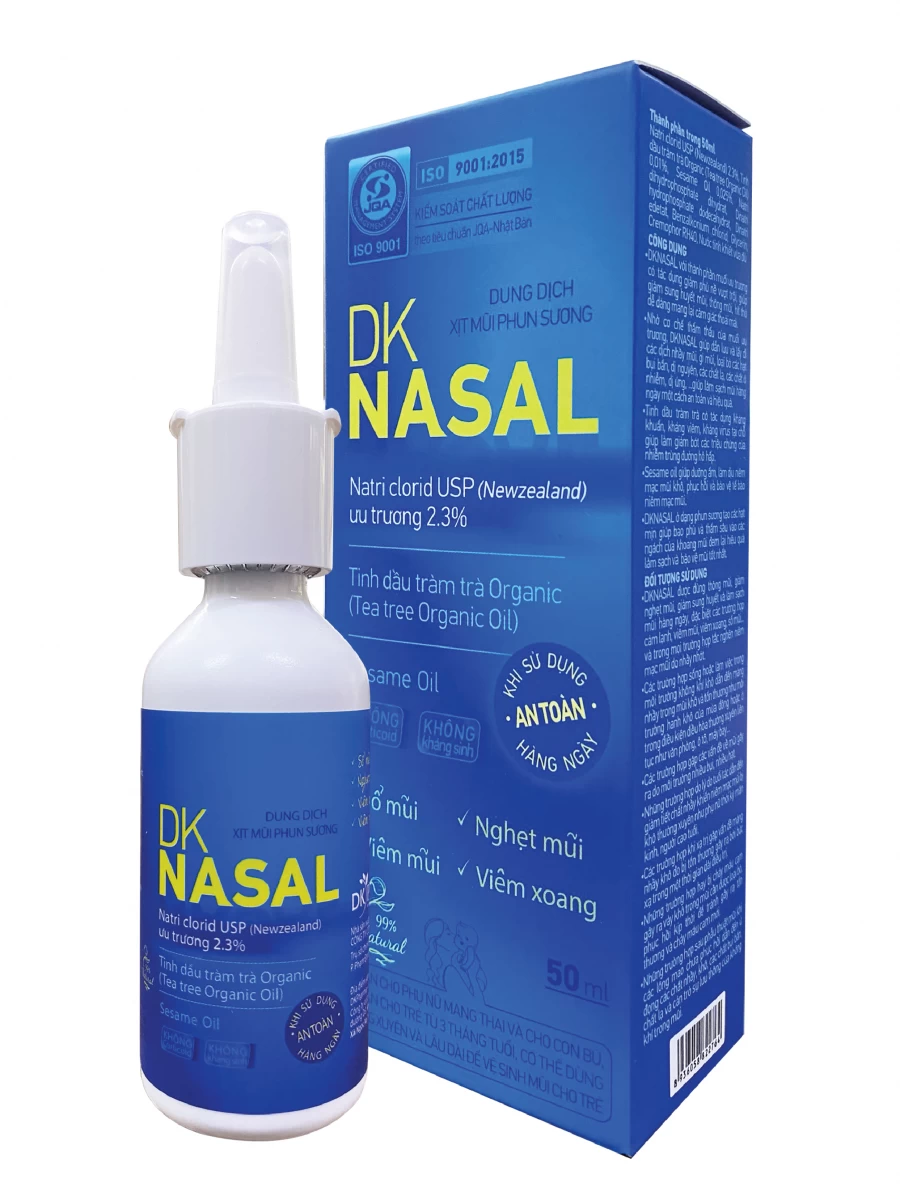 Dung dịch xịt mũi Dk nasal DK Pharm (Hộp 1 lọ x 70ml)