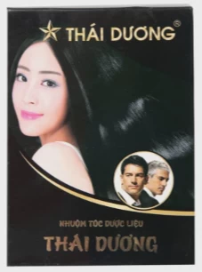 Dầu Gội Dược Liệu THÁI DƯƠNG Giúp Đen Tóc (Hộp 5 gói)