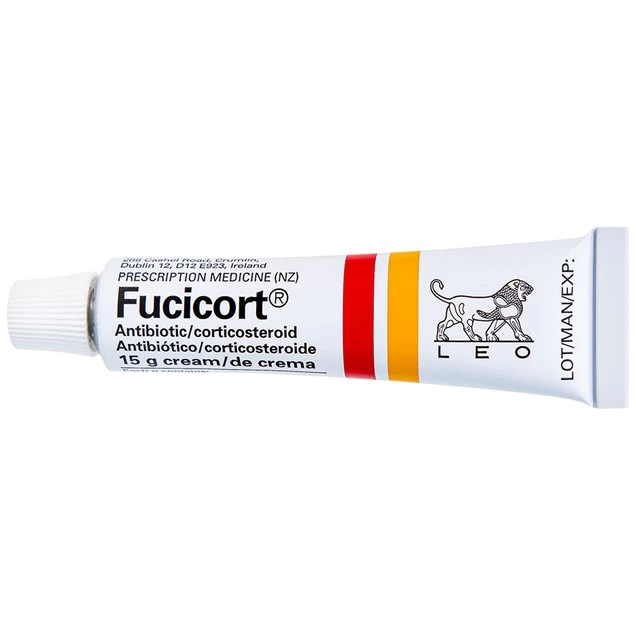 Kem Fucicort LEO điều trị viêm da nhiễm khuẩn (15g)