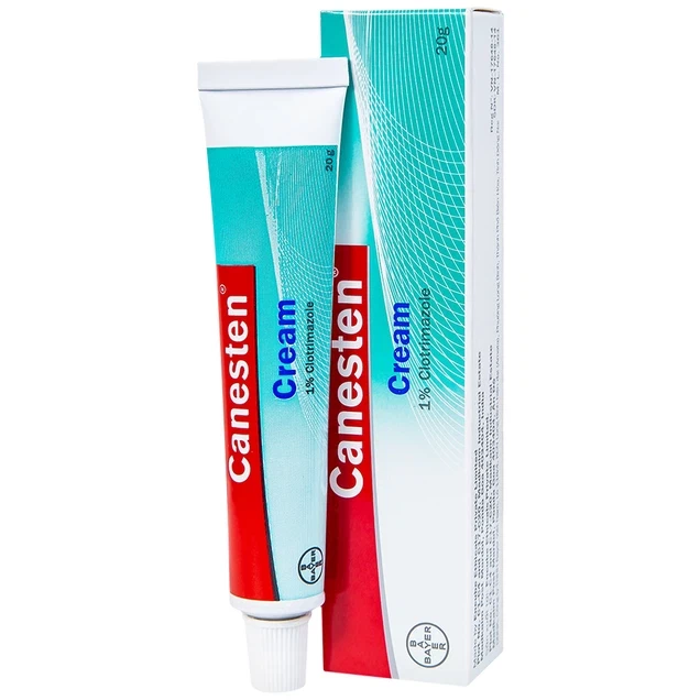 Kem bôi Canesten Cream Bayer điều trị nấm da, nấm men (20g)