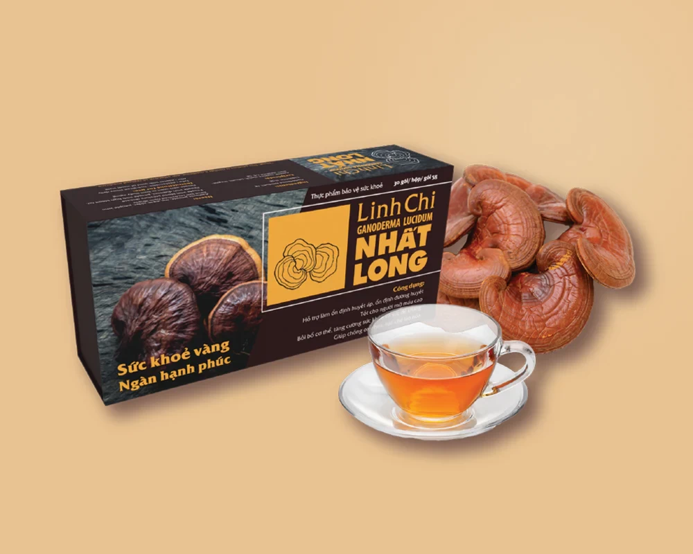 Linh Chi Nhất Long - Hỗ trợ tốt cho người mỡ máu, hỗ trợ ổn định đường huyết, huyết áp